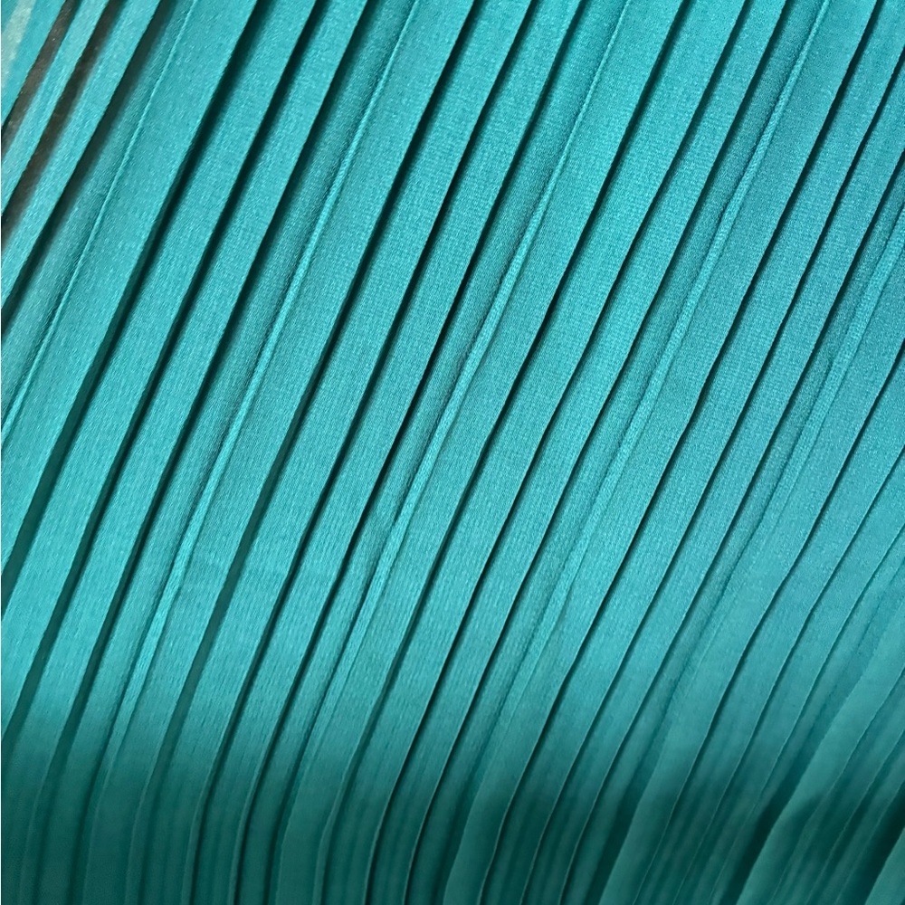 Lulu's Forest Green Pleated Jumpsuit: Size Large - Picture 11 of 11